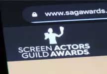 Screen Actors Guild Awards logo (website)
