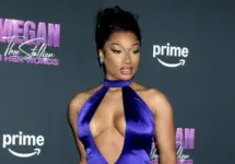 Megan Thee Stallion at the Megan Thee Stallion: In Her Words Premiere at the TCL Chinese Theater IMAX on October 30^ 2024 in Los Angeles^ CA