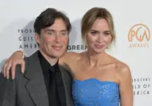 Cillian Murphy and Emily Blunt at the 2024 Producers Guild Awards at the Dolby Theatre. LOS ANGELES^ USA. February 25^ 2024