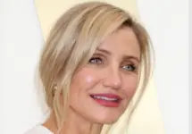 Cameron Diaz at the Apple TV Press Day at the Barker Hanger on February 3^ 2026 in Santa Monica^ CA