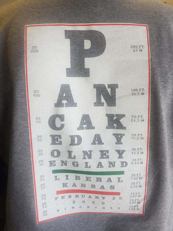 Olney England Wins Pancake Day Competition With Liberal Kansas Country 101 3 Kfdi