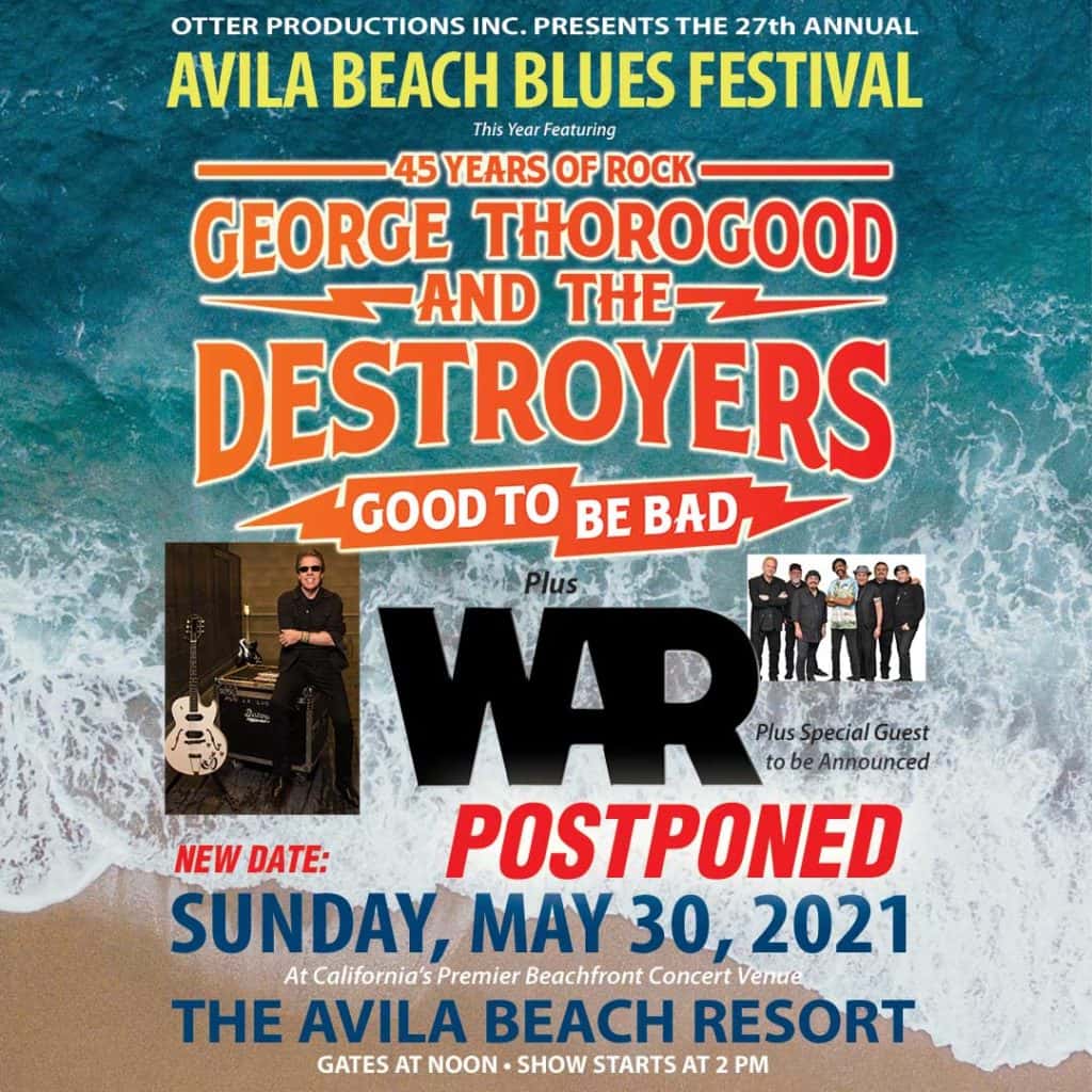 Avila Beach Blues Fest (postponed) | 93.3 KZOZ