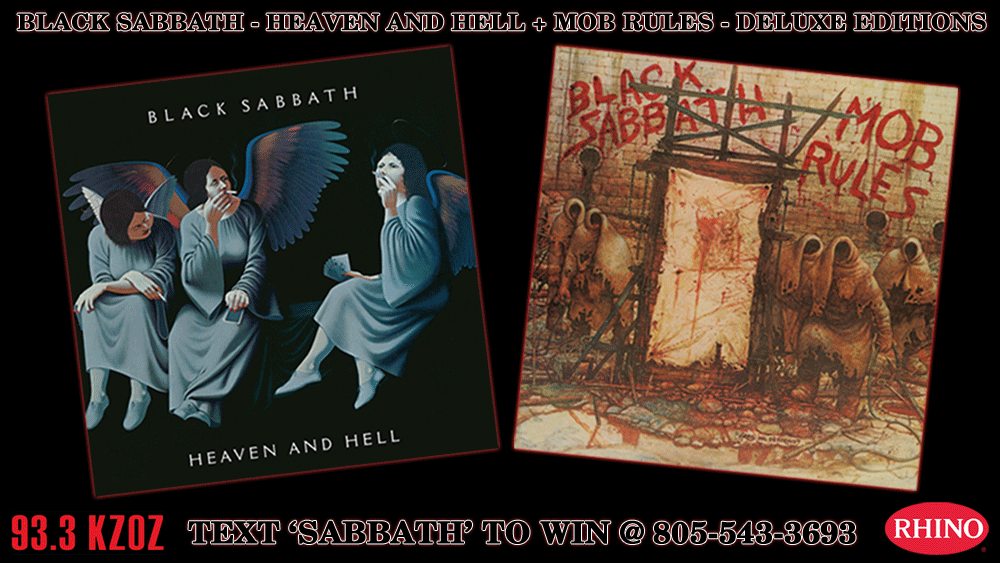 KZOZ & Rhino.com Black Sabbath Giveaway - Vimarsana News