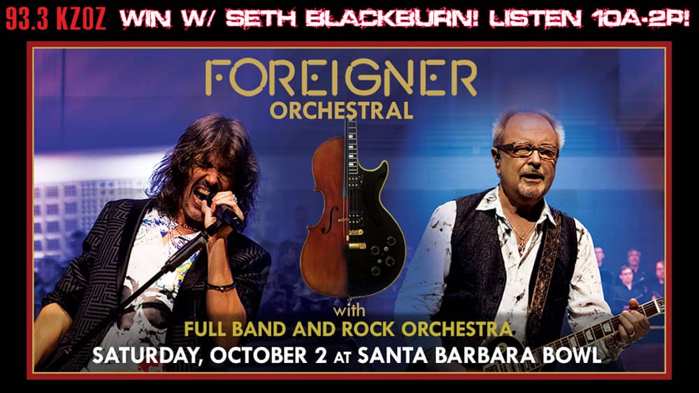 KZOZ Foreigner Ticket Giveaway - Vimarsana News