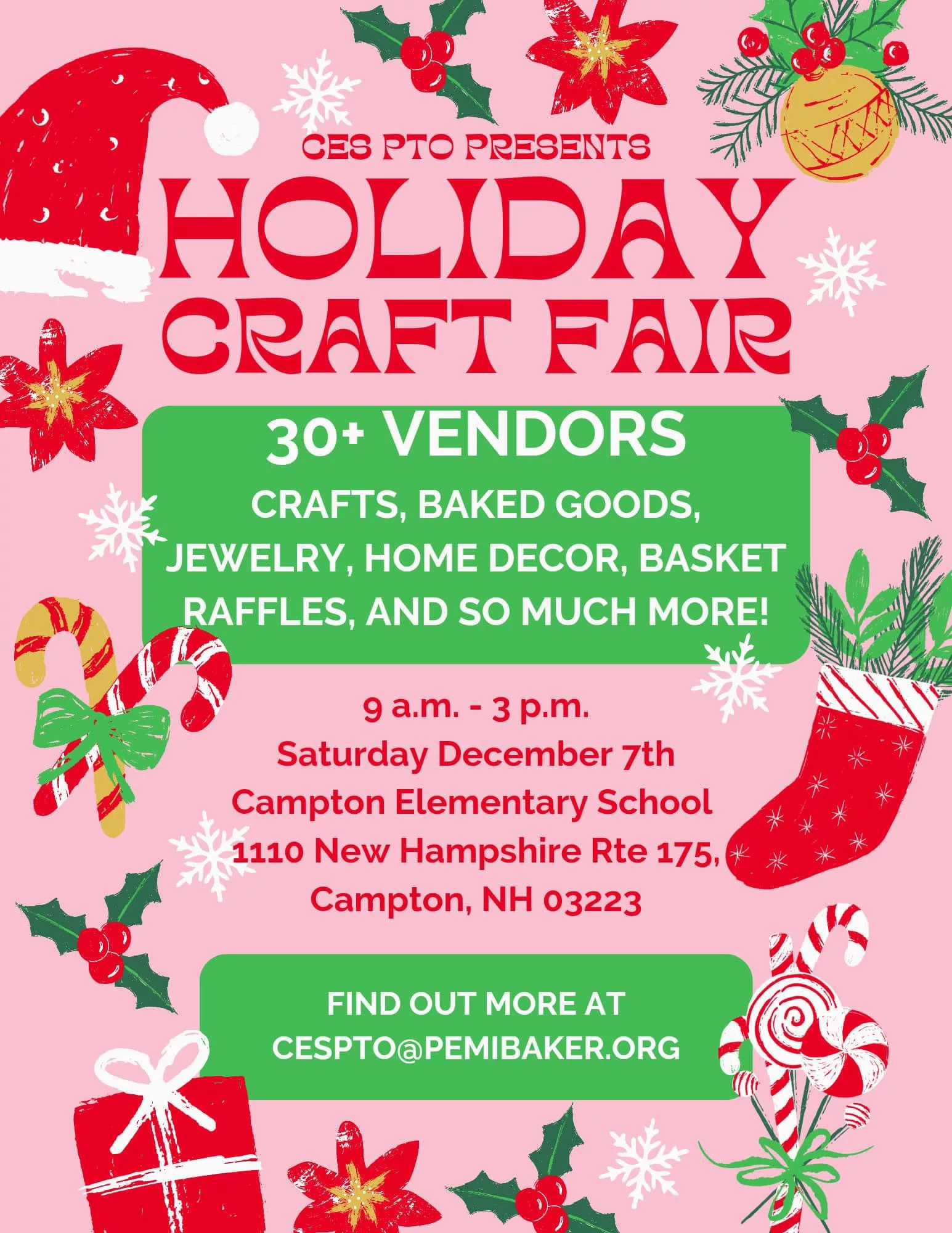 Holiday Craft Fair Lakes 101.5 FM