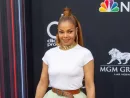 Janet Jackson attends the Red Carpet at the 2018 Billboards Music Awards at the MGM Grand Arena in Las Vegas^ Nevada USA on May 20th 2018