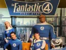 Large cardboard cutout 'Fantastic Four' movie on display at a theater. Edina^ Minnesota^ Minnesota^ USA. June 8^ 2025