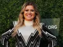 Kelly Clarkson on the blue carpet before 2018 US Open opening night ceremony at Tennis Center in New York AUGUST 27^ 2018