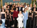 Cast and crew attend Netflix Bridgerton season 3 premiere at Alice Tully Hall in New York on May 13^ 2024