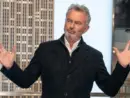 Sam Neill visits Empire State Building in New York on March 6^ 2024 to celebrate series premiere of Peacock's 'Apples Never Fall'