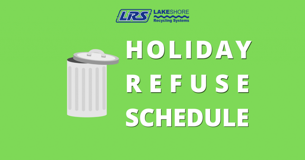 DeKalb Holiday Refuse Schedule 94.9 WDKB