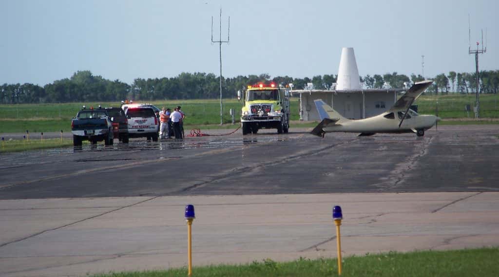 "Ground Looping" At Jamestown Regional Airport News Dakota
