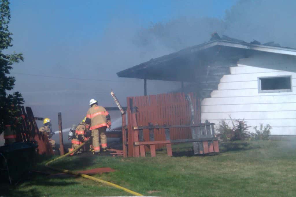 House Fire Northeast Jamestown News Dakota