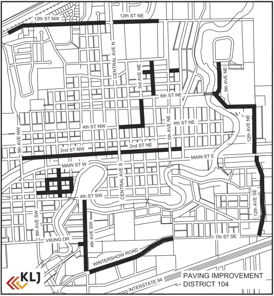 Seal Coat Areas Paving 104