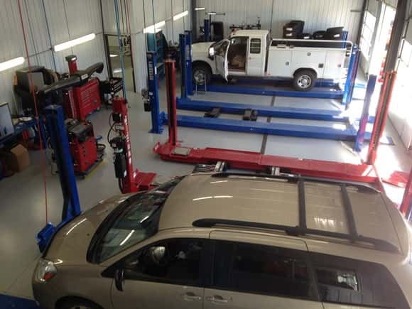 Quick Lane Tire & Auto Center. Photos by Steve Urness.