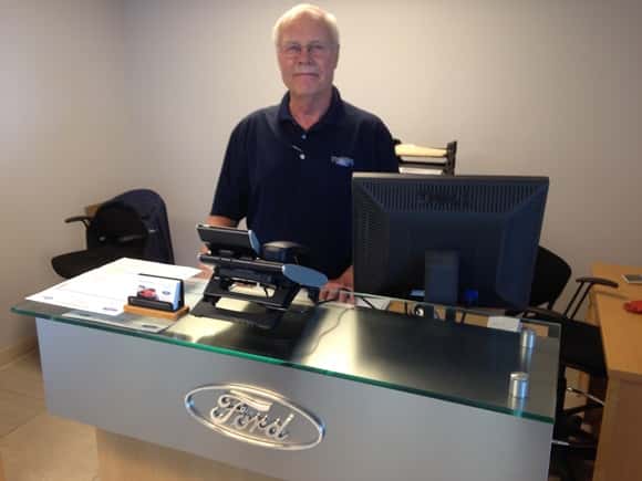 Service Department Manager Marlin Jensen. Photos by Steve Urness.