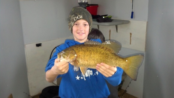 Proof There Are Fish In This Lake - Early Lake Ashtabula 