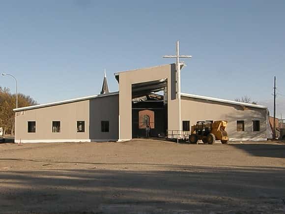 The new Faith Lutheran Church in Valley City. Photo by Steve Urness.
