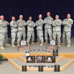 Members of the squad pose with their awards. Click each photo for a larger view.