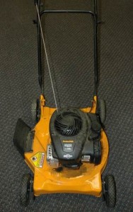 Confiscated mower. If you know who it belongs to or if it's yours, contact the VCPD.