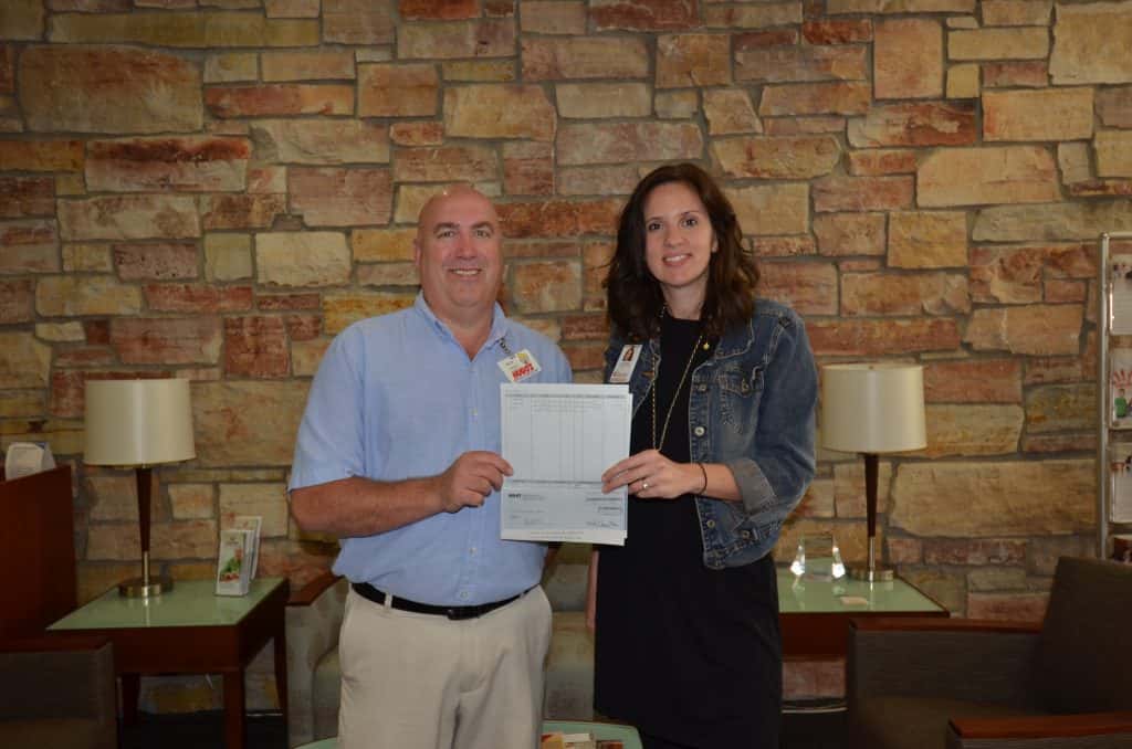 Jamestown Caribou Coffee & Hugo's Family Marketplace Donate to SANE