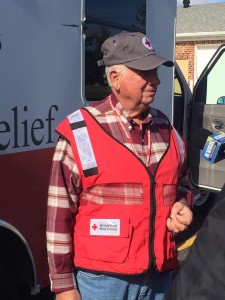 Dave Smette leaving Jamestown Thursday for Florida Hurricane Relief Efforts. Photo courtesy of the American Red Cross Association.
