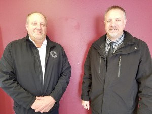 Jamestown Fire Chief Jim Reuther (Left) and Jamestown Police Chief Scott Edinger (Right)