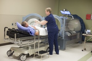 Hyperbaric Oxygen Therapy. Photo courtesy of JRMC.