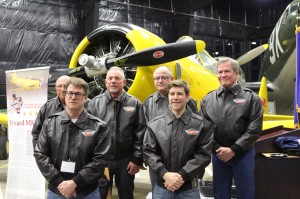 Photo courtesy of ND Aeronautics Commission. Pictured is (Back Row) Arvid Boe, Pete Weisbeck, Francis Butler, Jake Werner (Front Row) Doug Anderson and Devin Cole