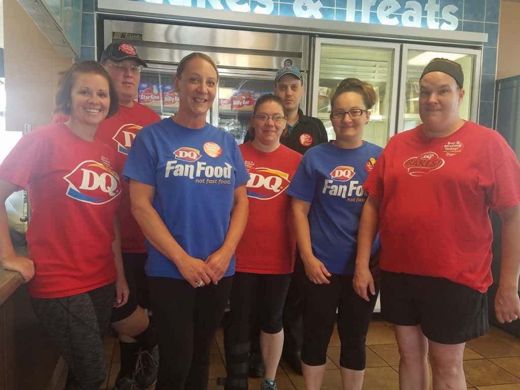 Dairy Queens Nationwide Participate in Miracle Treat Day; Jamestown