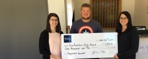 Donation made to New Rockford Park Board