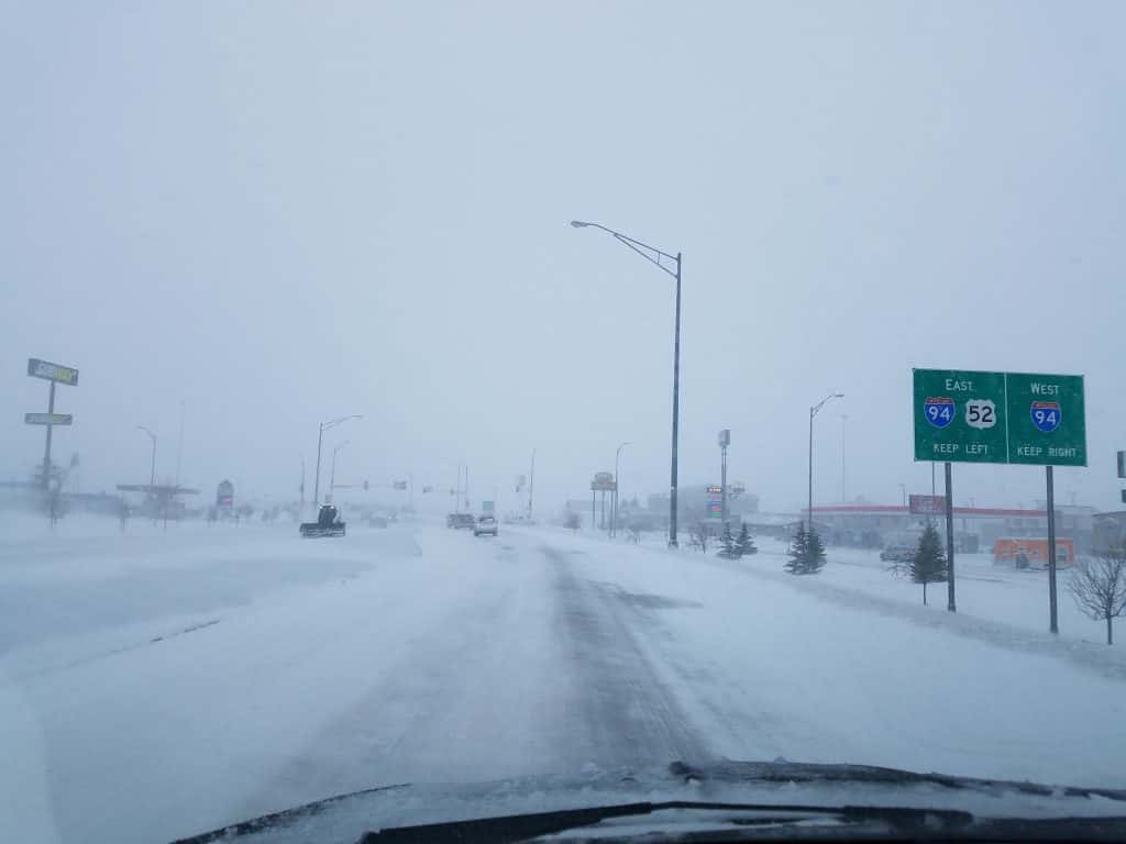 Jamestown Police Busy Following Major Winter Snow Storm News Dakota