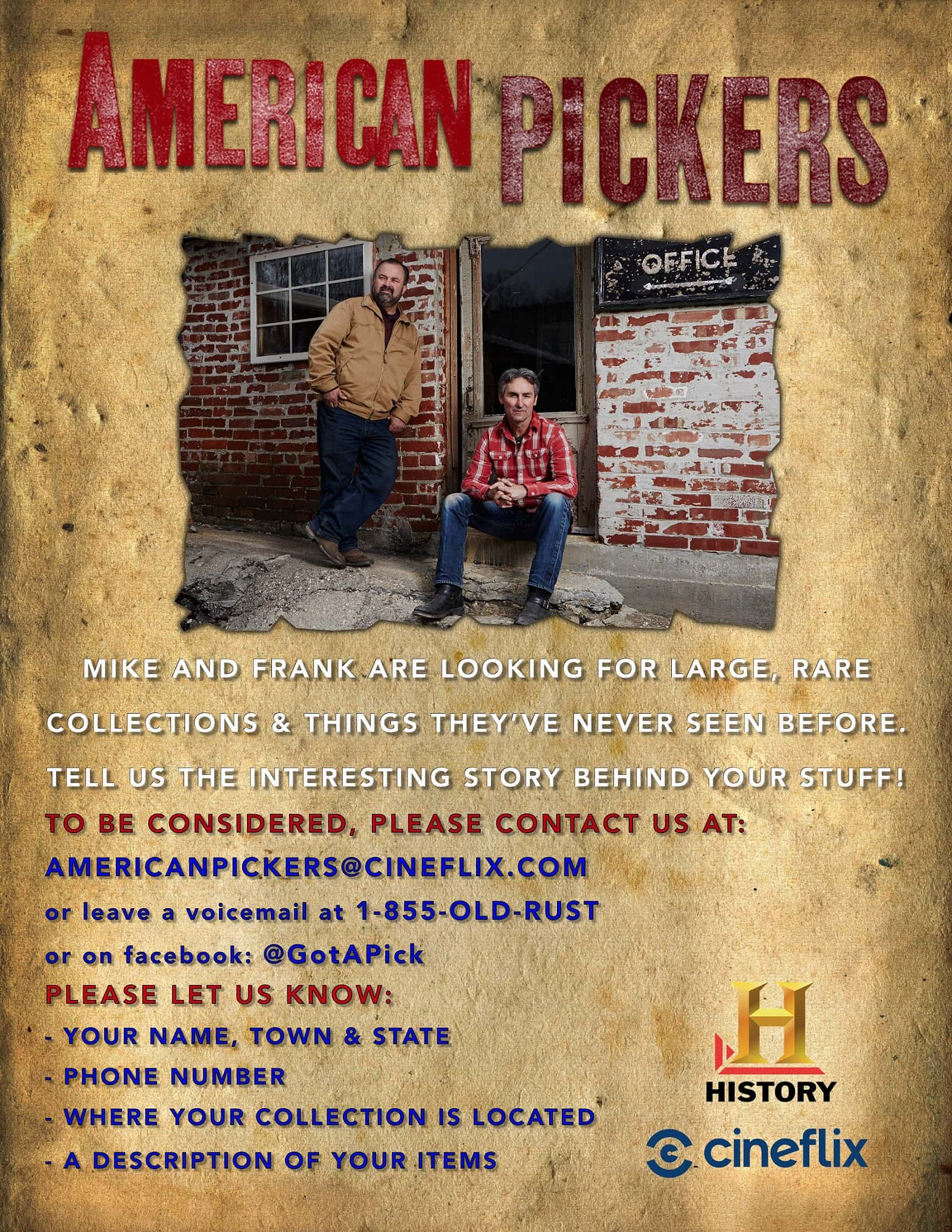 American Pickers to Film in North Dakota This Summer News Dakota