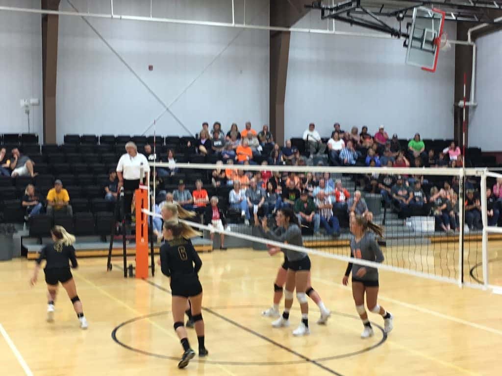 Tornado Volleyball Sweeps E/K/M News Dakota