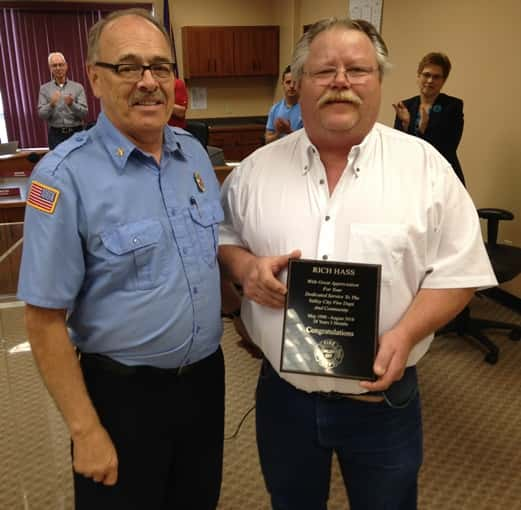 Valley City Firefighter Rich Hass Retires After 28 Years of Service ...