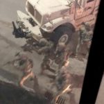 Swat Team moves into building to make the arrest and secure the area. Photo submitted to NewsDakota.com