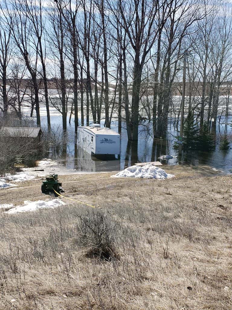Flooding Photos in LaMoure News Dakota