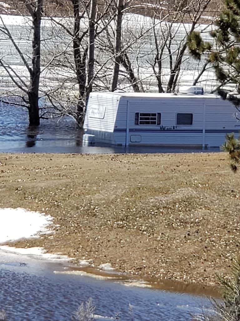 Flooding Photos in LaMoure News Dakota