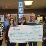 L to R; Andrea Nelson, BCN Superintendent Mike Severson and school board members Cindy Christianson, Lori Carlson, Mike Schwehr and Lee Gussette.