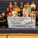Rhonda Nudell and her Washington Elementary Students.