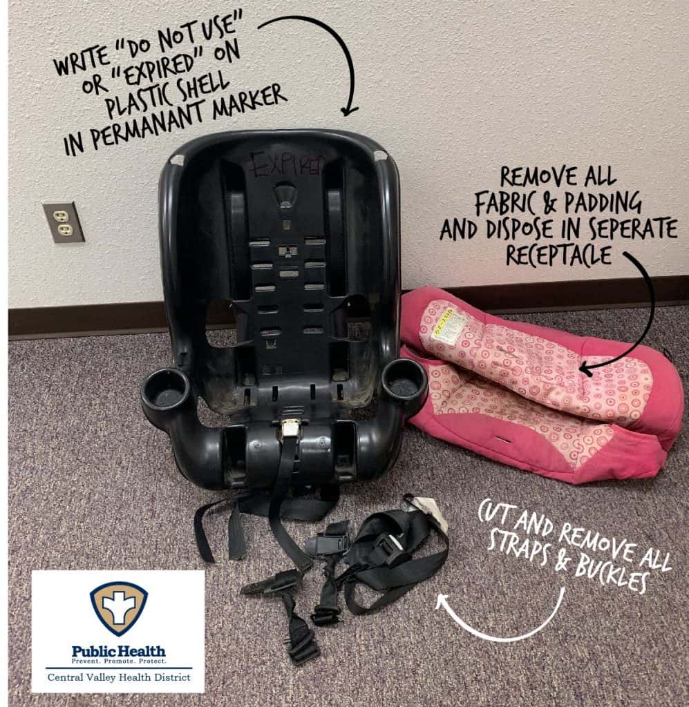 CVH Stressing Proper Disposal of Car Seats News Dakota
