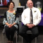 Deb and Jeff Bopp during the May 16th retirement party.