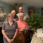 IMG_2996: Ann Ede, Jennie Barnard, and Don and Nancy Elstad. Photo: Triumph Inc.