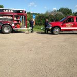 Valley City Fire Department.: During Let