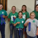 Foster-County.-Team-members: Placing first in the junior division of the state 4-H land judging contest was the team from Foster County. Team members (from L to R) are: Kyle Johnson, Brekka Kuss, Cyrena Kuss, London Davis, Cally Hansen and Molly Hansen. Photo: NDSU Extension Service