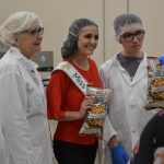 miss-nd-visit: L to R, Mary Simonson, Miss ND Haley Wolfe and Colin Engstrom.