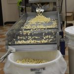 Photo courtesy Tina Olson.: Making Colorado Jack Popcorn at Open Door Center in Valley City.