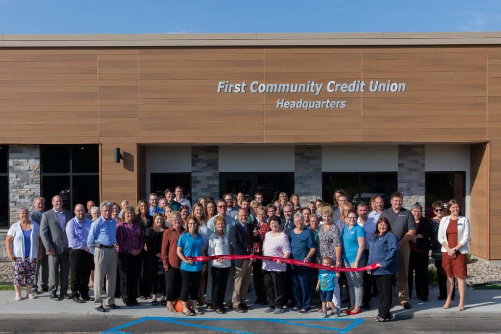 First Community Credit Union Headquarters Hosts Ribbon Cutting Ceremony