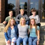 2019 Royalty: Back L to R Austyn Thornton, Mitchel Taylor, Evan Fretheim.Front L to R Jessie Undem, Cali Halgrimson, Lexi Triebold.