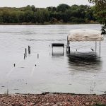 Dock & Boat Lift: North of the crossing on Lake Ashtabula.